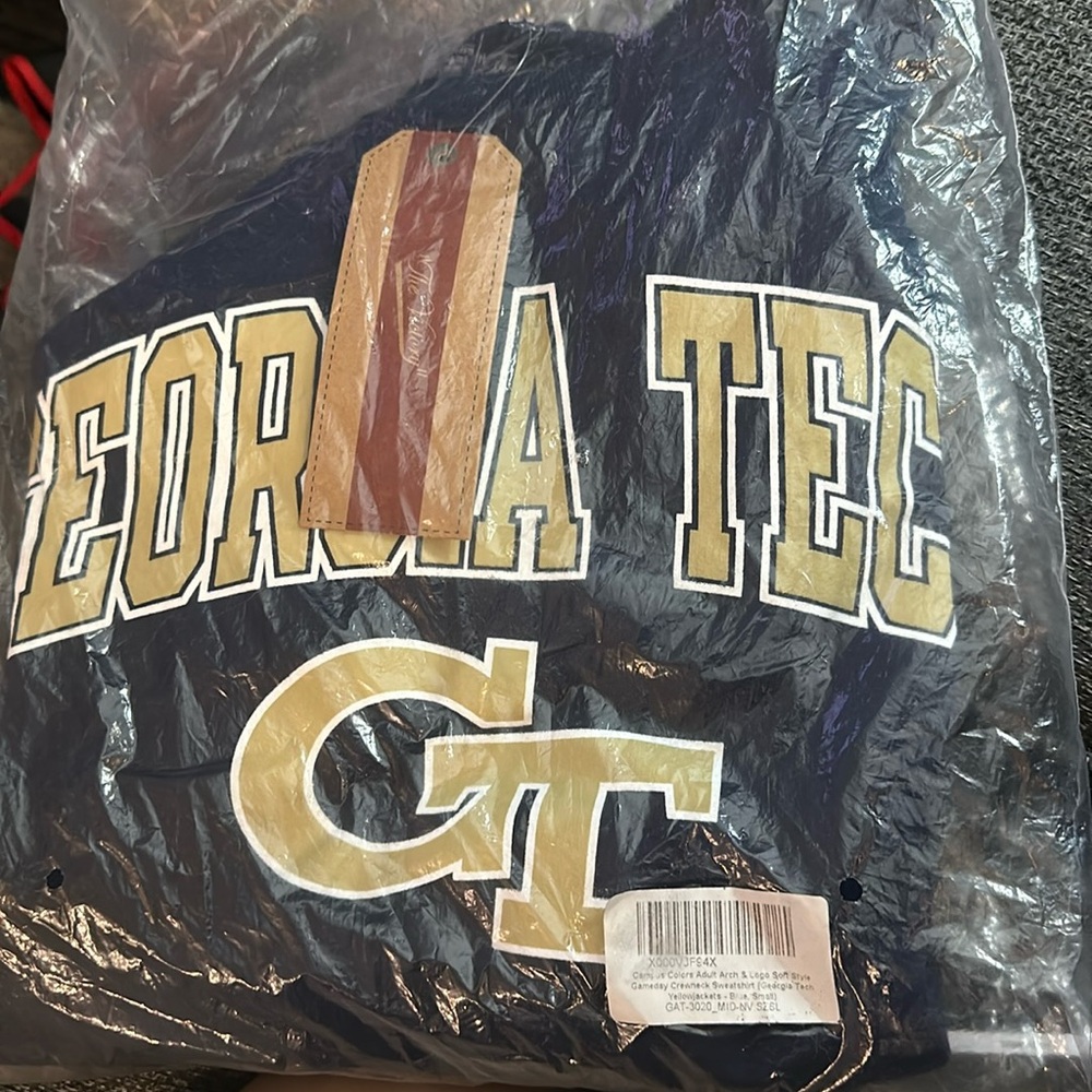Size small crew neck never worn wrong size was sent and no exchanges